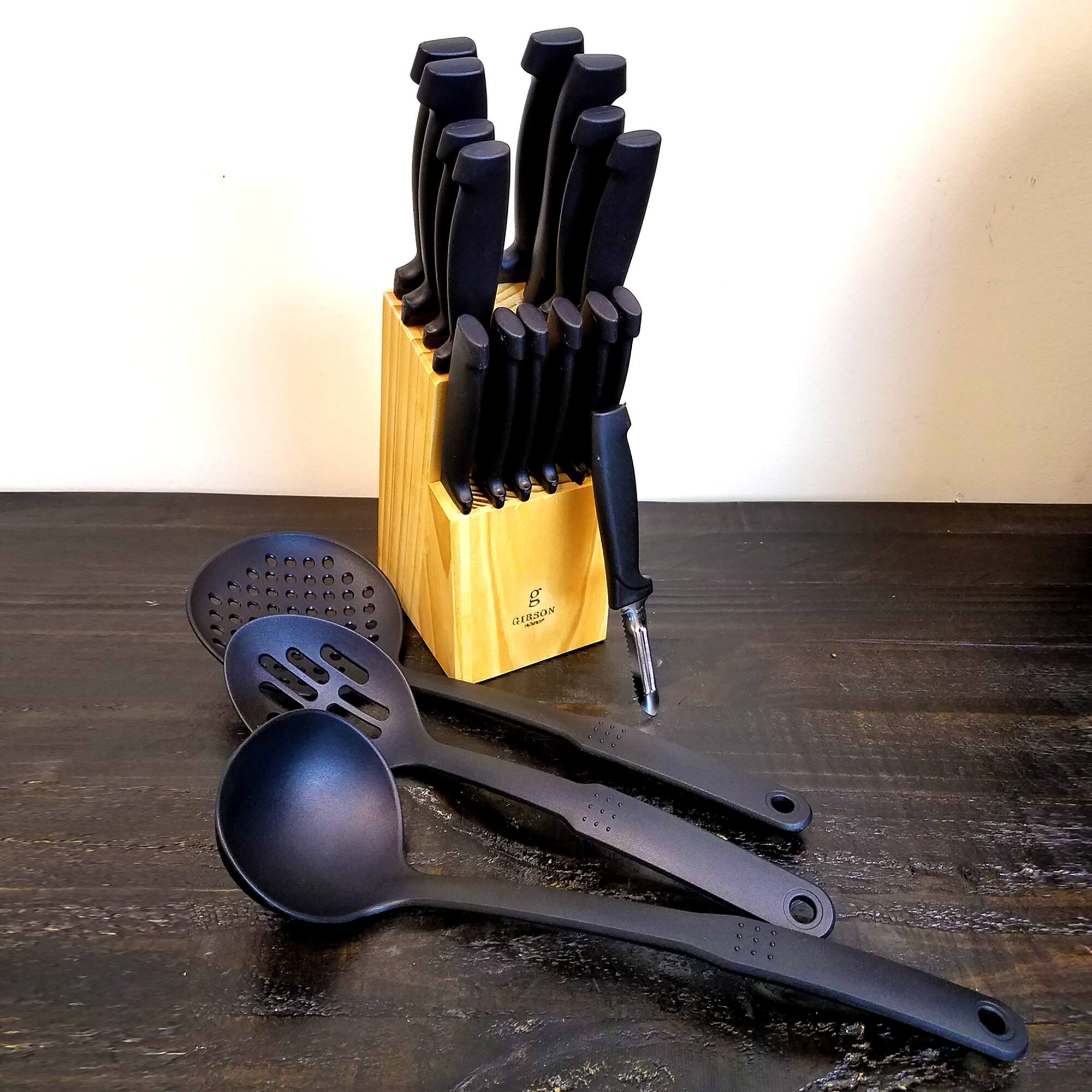 Gibson Home Total Kitchen 41-Piece Cutlery Combo Set